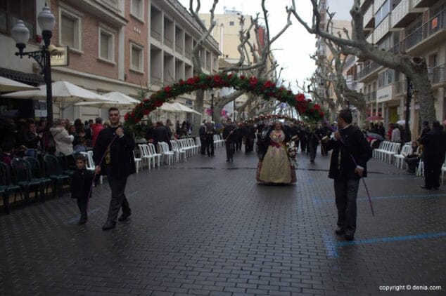 140 Ofrenda Flores Fallas Dénia 2015 Falla Centro
