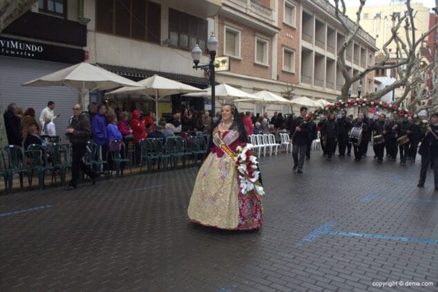 141 Ofrenda Flores Fallas Dénia 2015 Falla Centro