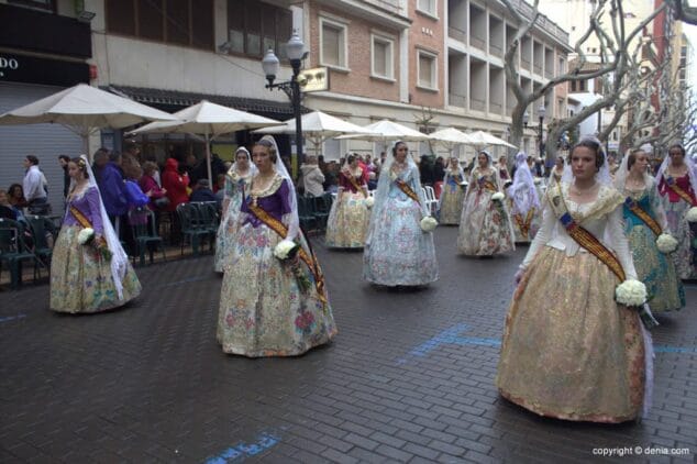 145 Ofrenda Flores Fallas Dénia 2015 Falla Centro