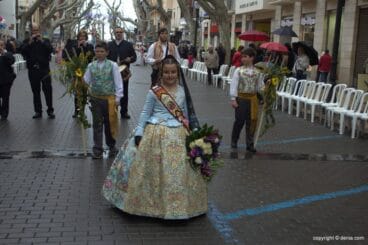 Ofrenda Flores Fallas Dénia 2015 – Falla Oeste