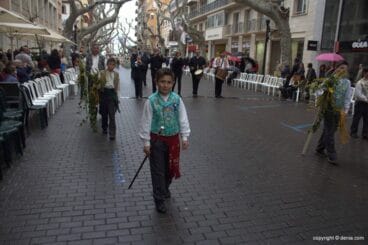 Ofrenda Flores Fallas Dénia 2015 – Falla Oeste