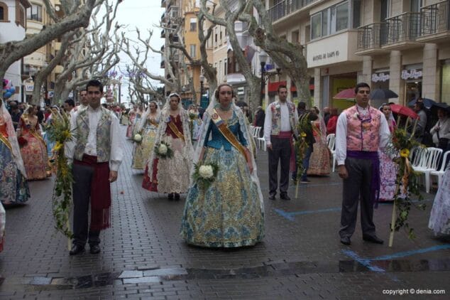 155 Ofrenda Flores Fallas Dénia 2015 Falla Oeste