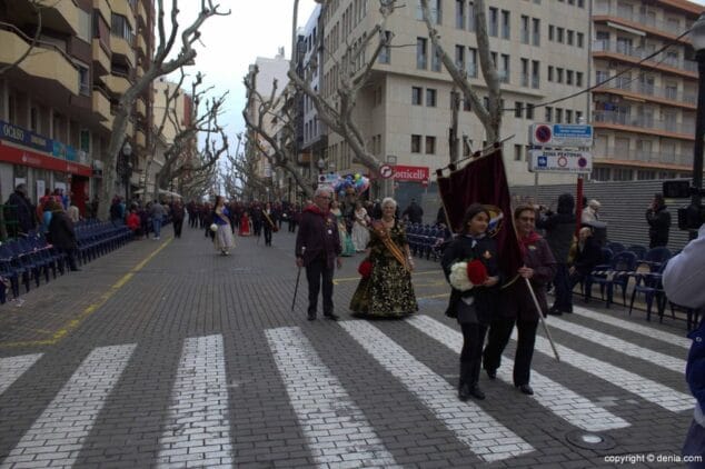 16 Ofrenda Fallas Dénia 2015 Falla Camp Roig