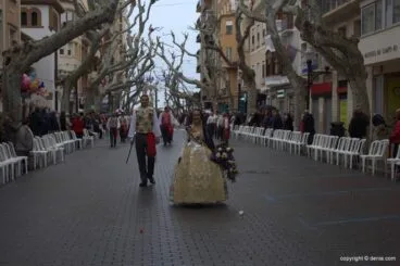 Ofrenda Flores Fallas Dénia 2015 – Falla Oeste