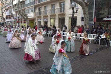 Ofrenda Flores Fallas Dénia 2015 – Falla Baix la Mar