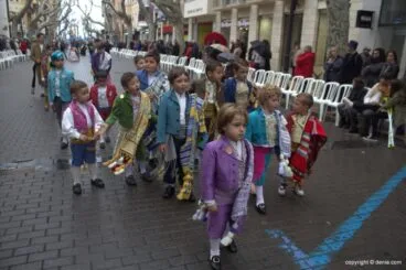 Ofrenda Flores Fallas Dénia 2015 – Falla Baix la Mar