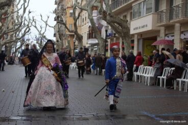 Ofrenda Flores Fallas Dénia 2015 – Falla Baix la Mar
