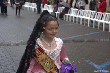 Ofrenda Flores Fallas Dénia 2015 – Falla Baix la Mar