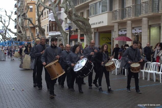 175 Ofrenda Flores Fallas Dénia 2015 Falla Baix la Mar