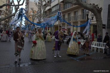 Ofrenda Flores Fallas Dénia 2015 – Falla Baix la Mar