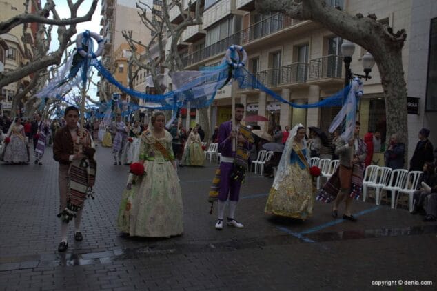 178 Ofrenda Flores Fallas Dénia 2015 Falla Baix la Mar