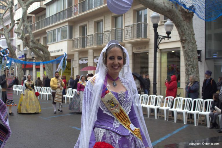 Ofrenda Flores Fallas Dénia 2015 - Falla Baix la Mar