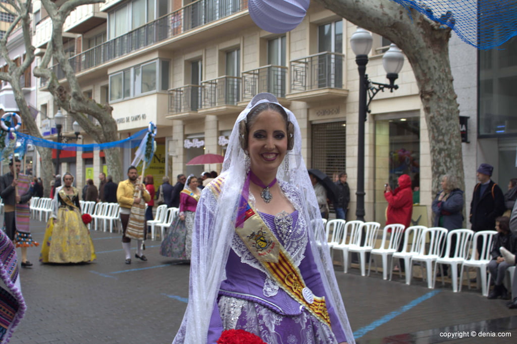 Ofrenda Flores Fallas Dénia 2015 – Falla Baix la Mar