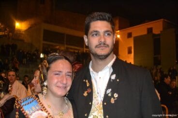 Cremà de la falla de la Junta Local Fallera – Juan y Zaira