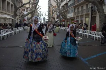 Ofrenda Flores Fallas Dénia 2015 – Falla Baix la Mar