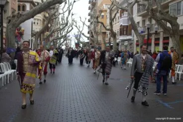 Ofrenda Flores Fallas Dénia 2015 – Falla Baix la Mar