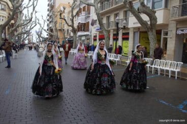 Ofrenda Flores Fallas Dénia 2015 – Junta Local fallera