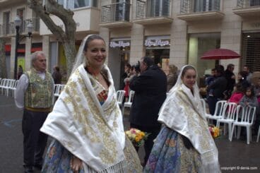 Ofrenda Flores Fallas Dénia 2015 – Junta Local fallera