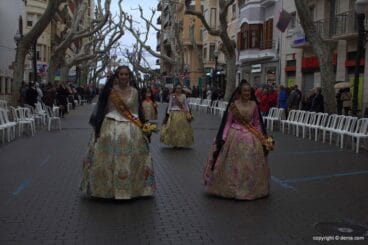 Ofrenda Flores Fallas Dénia 2015 – Junta Local fallera