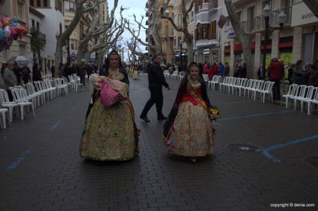 192 Ofrenda Flores Fallas Dénia 2015 Junta Local fallera