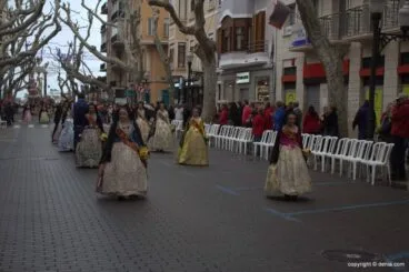 Ofrenda Flores Fallas Dénia 2015 – Junta Local fallera