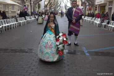 Ofrenda Flores Fallas Dénia 2015 – Junta Local fallera