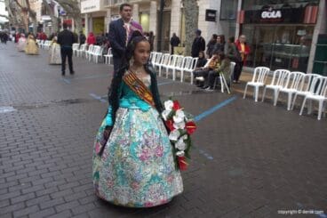 Ofrenda Flores Fallas Dénia 2015 – Junta Local fallera