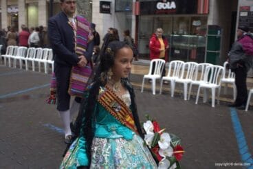 Ofrenda Flores Fallas Dénia 2015 – Junta Local fallera