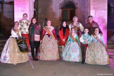 Recepción de nuevos presidentes falleros – Premio mejor desfile para la Falla Oeste
