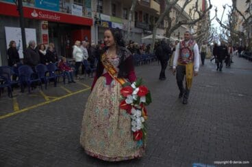 Ofrenda Flores Fallas Dénia 2015 – Junta Local fallera