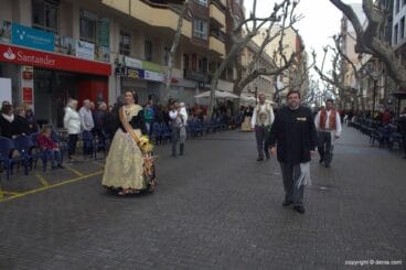 Ofrenda Flores Fallas Dénia 2015 – Junta Local fallera
