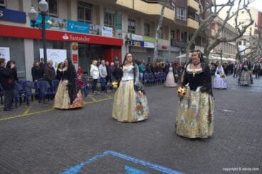 Ofrenda Flores Fallas Dénia 2015 – Junta Local fallera
