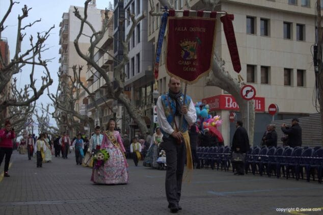 21 Ofrenda Fallas Dénia 2015 Falla Camp Roig