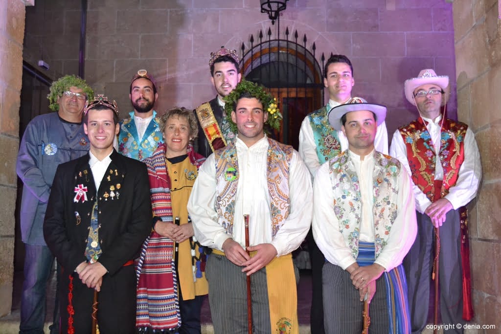 Recepción de nuevos presidentes falleros - Presidentes 2016