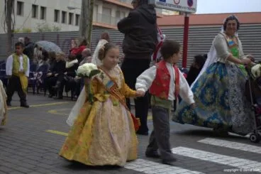 Ofrenda Fallas Dénia 2015-Falla Camp Roig