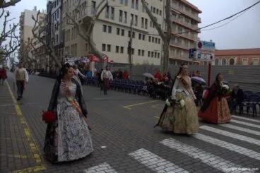 Ofrenda Fallas Dénia 2015-Falla Camp Roig