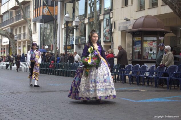 31 Ofrenda Flores Fallas Dénia 2015 Falla Campaments