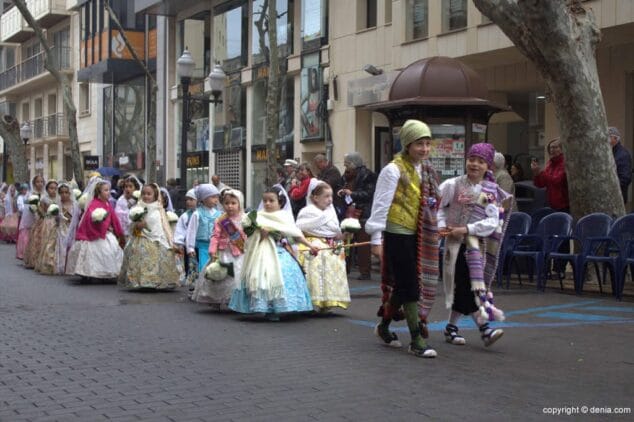 32 Ofrenda Flores Fallas Dénia 2015 Falla Campaments