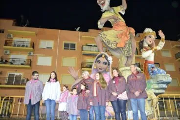 Nit d’Albaes Fallas Dénia 2015 – Falla Baix la Mar