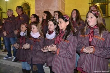 Nit d’Albaes Fallas Dénia 2015 – Falleras Mayores de Dénia