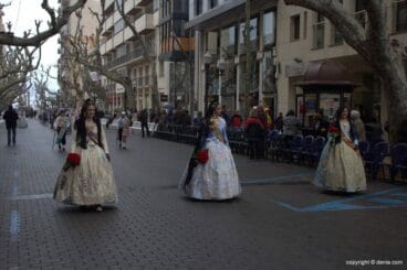 Ofrenda Flores Fallas Dénia 2015 – Falla Campaments