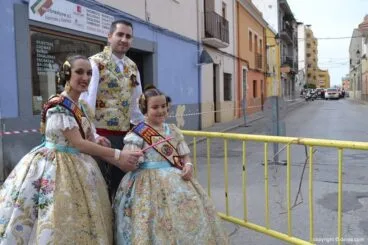 Día de la Bandera del Oeste 2015 – los cargos encienden la mascletà