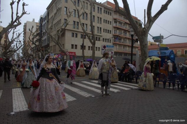 48 Ofrenda Flores Fallas Dénia 2015 Falla Campaments