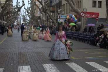 Ofrenda Flores Fallas Dénia 2015 – Falla Darrere del Castell