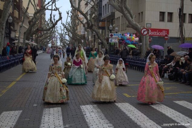 53 Ofrenda Flores Fallas Dénia 2015 Falla Darrere del Castell