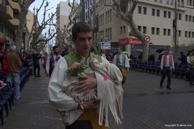 59 Ofrenda Flores Fallas Dénia 2015 Falla Darrere del Castell