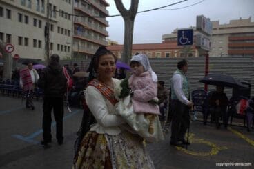Ofrenda Flores Fallas Dénia 2015 – Falla Darrere del Castell