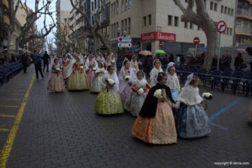 Ofrenda Flores Fallas Dénia 2015 – Falla Saladar