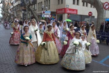 Ofrenda Flores Fallas Dénia 2015 – Falla Saladar