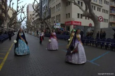Ofrenda Flores Fallas Dénia 2015 – Falla Saladar